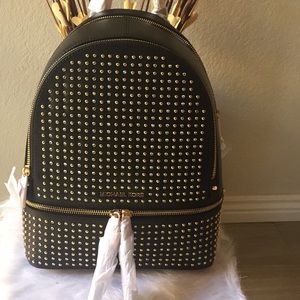 Brand new Michael Kors leather backpack